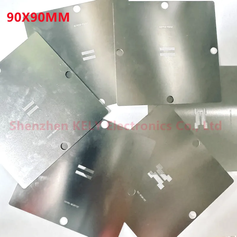 Memory Direct Heat BGA Reballing Stencils Template Holder Jig For DDR4 DDR5 NAND BGA96 BGA78 BGA82 BGA102  Welding Rework Repair