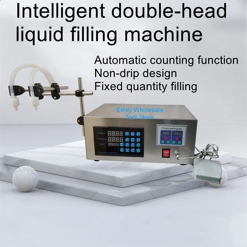 GFK280 Small CNC liquid high-precision filling machine Electric liquor and beverage quantitative filling machine