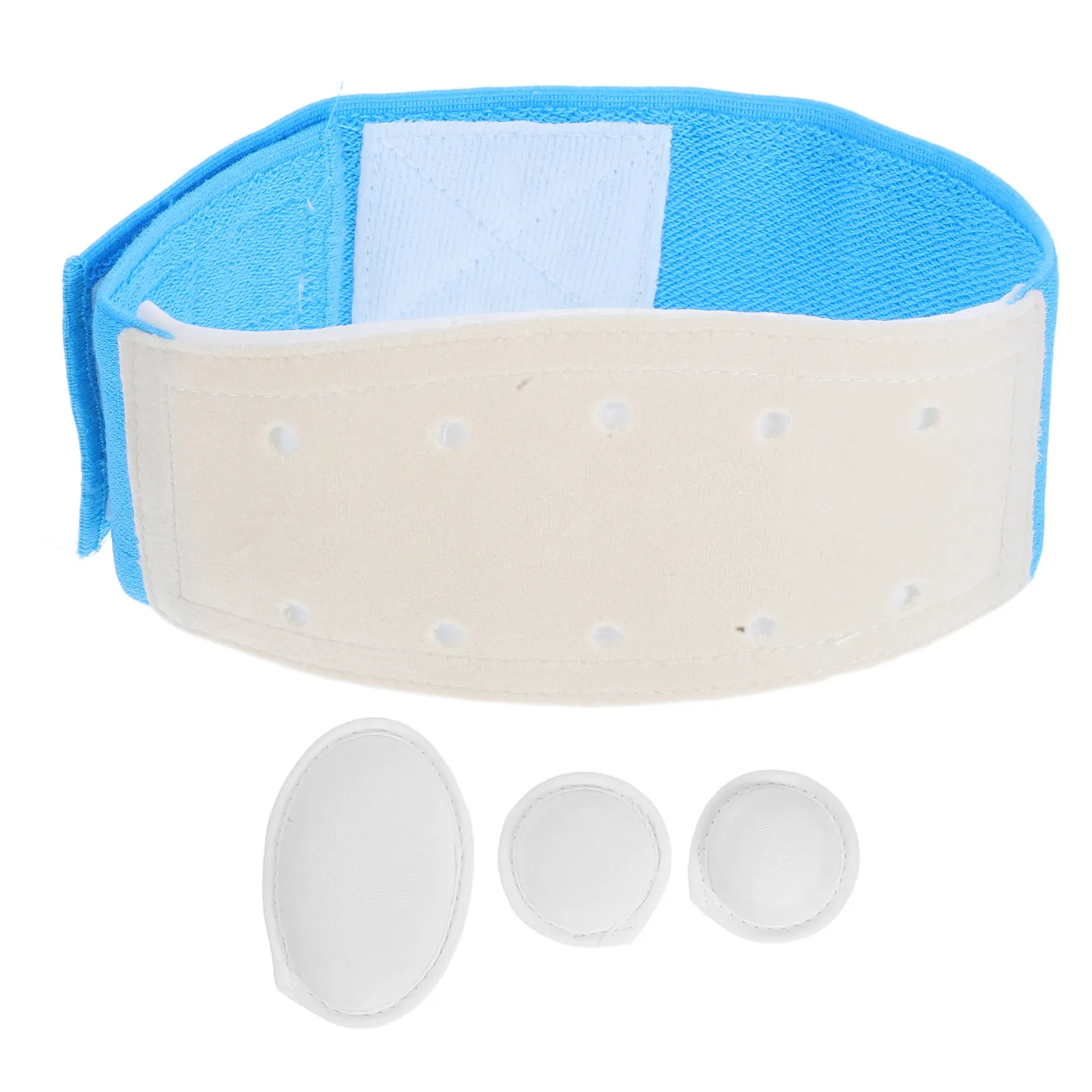 

Umbilical Hernia Belt Soft Adjustable Breathable Cotton Belly Button Band Navel Protector Easy Use Belly
