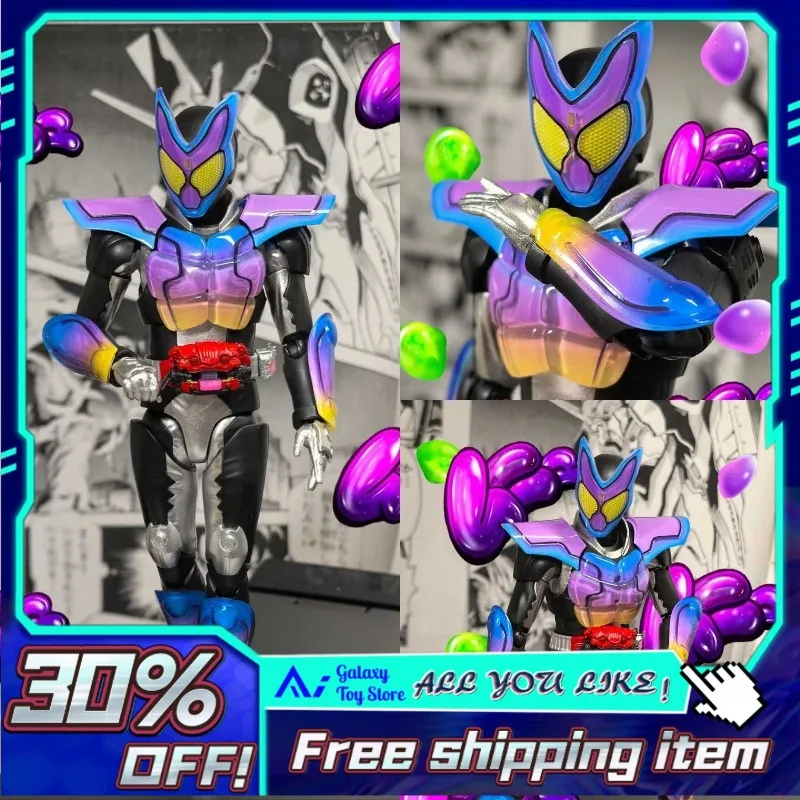 16 cm S.H.Figuarts Kamen Rider Gavv Bubblegum basisvorm PVC-actiefiguur met hoge articulatie voor verzamelaars en display