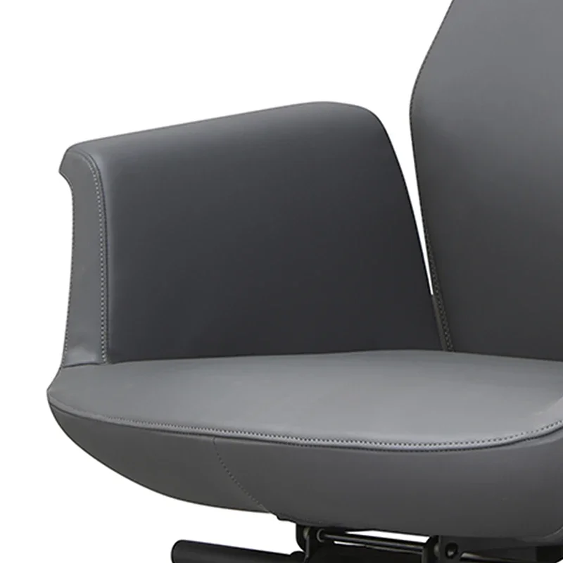 wholesale high back executive leather office chair office work swivel leather chair image 3