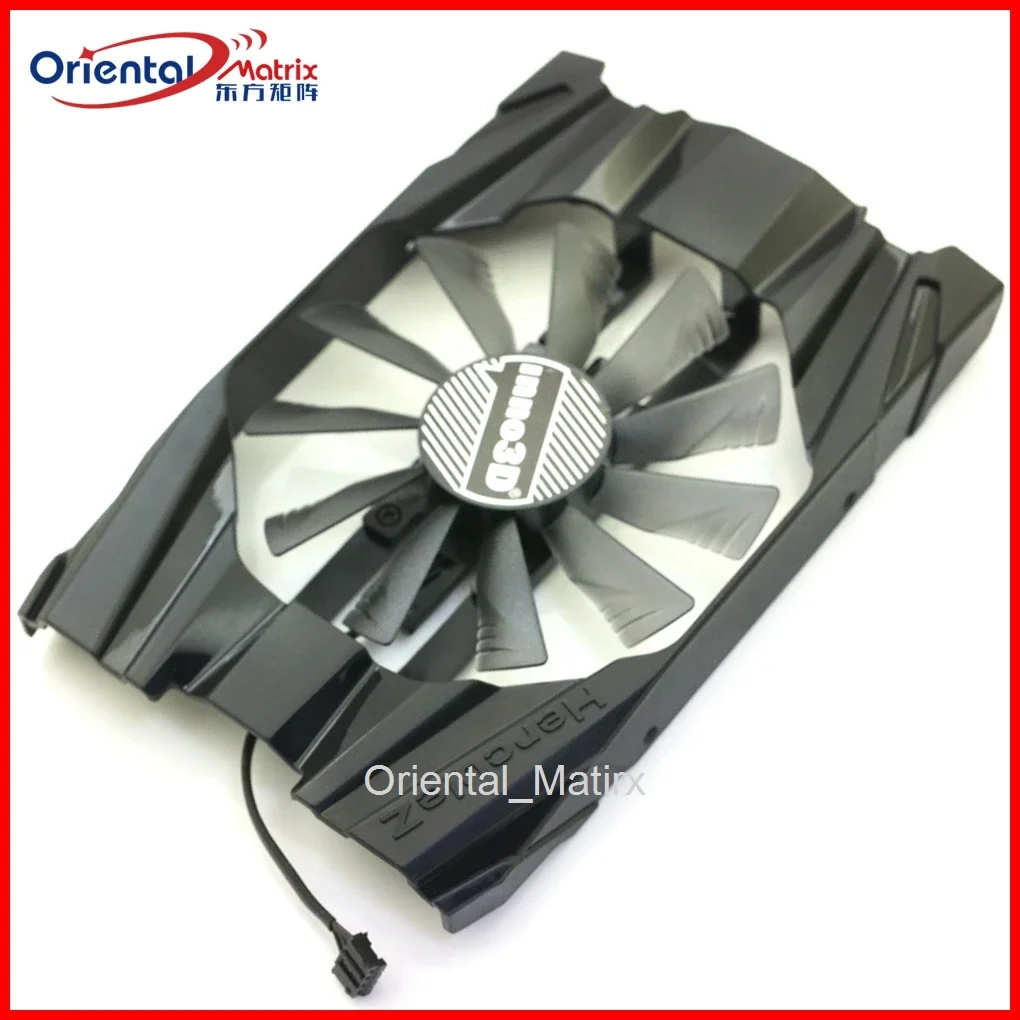 

CF-121015S 95 мм 12 В 0,35 А 4-контактный вентилятор для INNO3D GTX1660 1660S 1660ti компактный кулер для видеокарты охлаждающий вентилятор