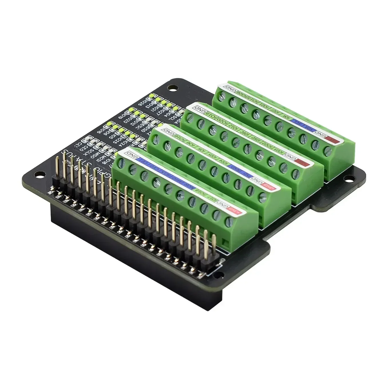 

НОВАЯ плата расширения Raspberry Pi 4 GPIO, винтовая клеммная шляпа GPIO для Raspberry Pi