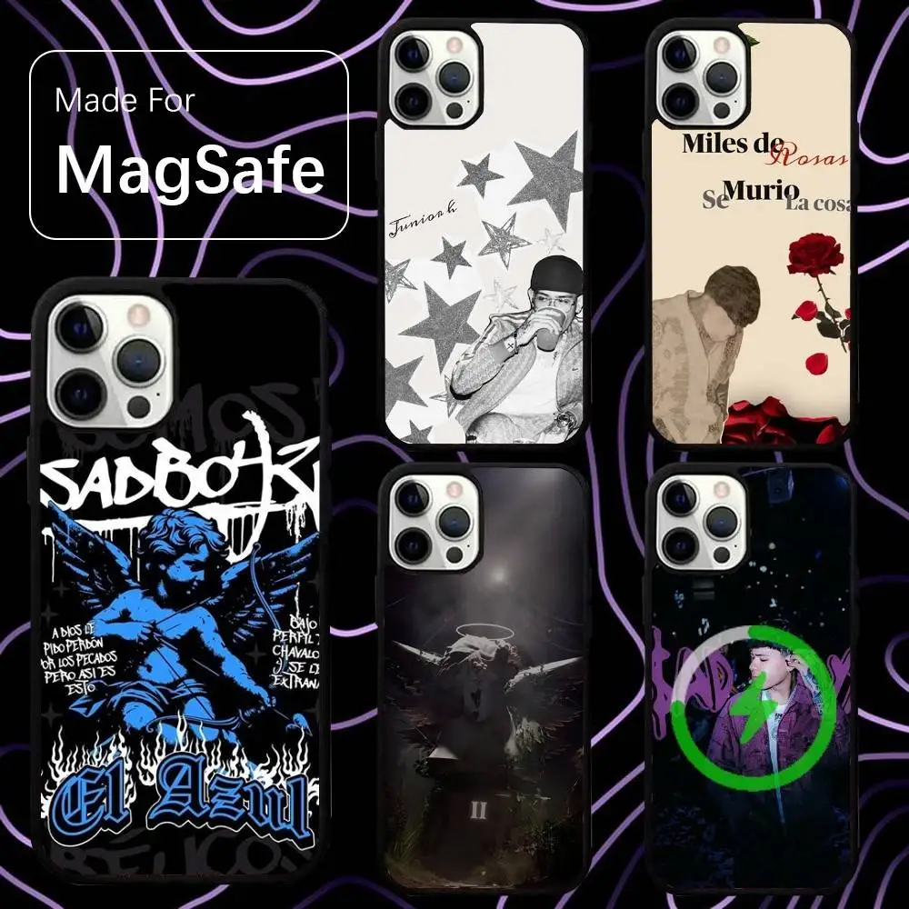 

Junior H $AD BOYZ 4 LIFE Phone Case For iPhone 16,15,14,13,12,11,Pro,Max,Plus,Mini,SE New Magsafe Magnetic Wireless Charging