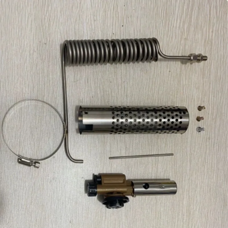 Household Mini Spray Gun Accessories Kit, Alloy Material Replacement Parts Set for Paint Sprayer