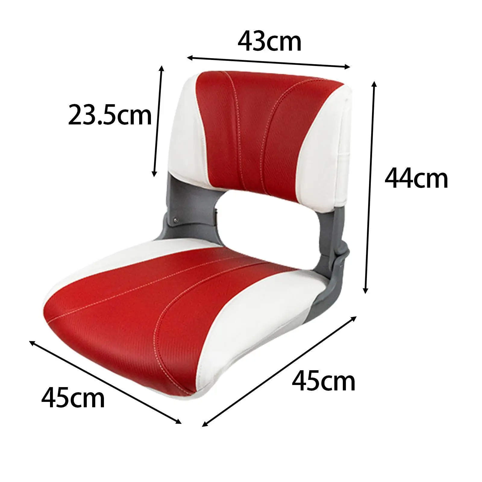 كرسي قارب قابل للطي مقاوم للماء وقابل للفصل للتجديف والتجديف بالكاياك #6