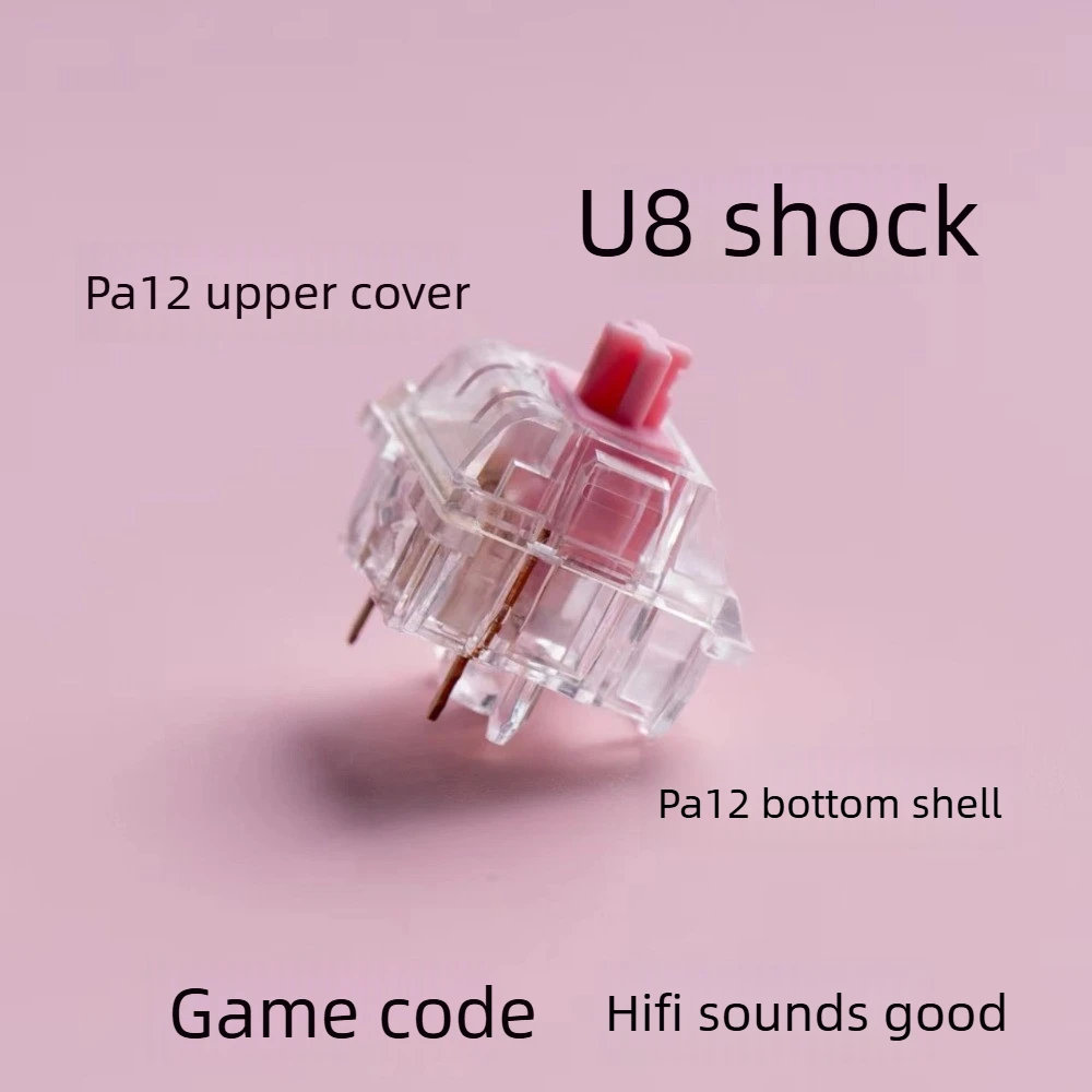 Y2x Pure Muffled Linear Switch Customized 32g 40g 48g 53g Linear Tactile Clicky Compatible Game Mechanical Keyboard Accessories