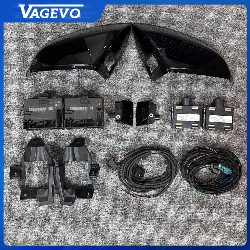 Pour Audi Q5 2018 Kit d'assistance au changement de voie et de surveillance d'angle mort 4M2959792K/793K 80D857527A/528A 80D949145/146 80A907566B 80A907590