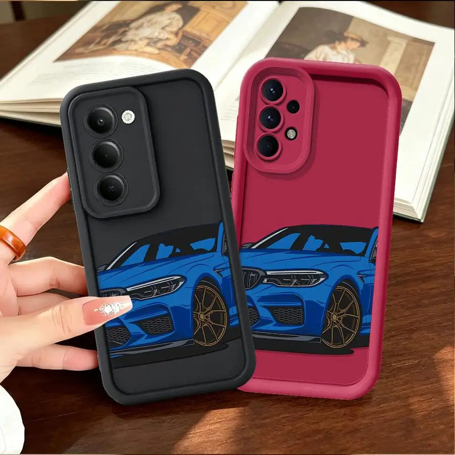 Case for Samsung Galaxy A11 A21s A16 A25 A14 A22 A12 A07 A13 A30 A15 A24 Phone Cover A35 A17 A06 A36 A50 A52 A05A73 Sport Car