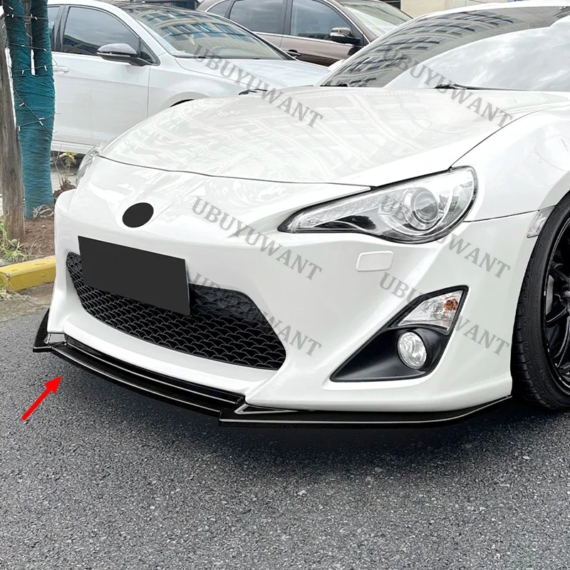 Für Toyota 86 GT86 FT86 2012-2016 Auto Frontspoiler Stabile Frontstoßstangenlippe Kratzfestes Dekorations-Kit