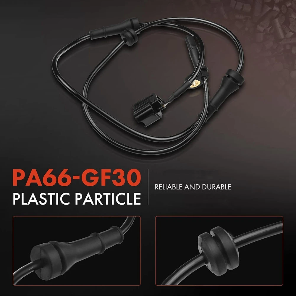 AEA7-4Pcs Sensor de velocidad de rueda delantera y trasera ABS de 2 pines para Nissan Quest 2011 2012 3.5L 7900-1AD0A, 47900-1AD0B