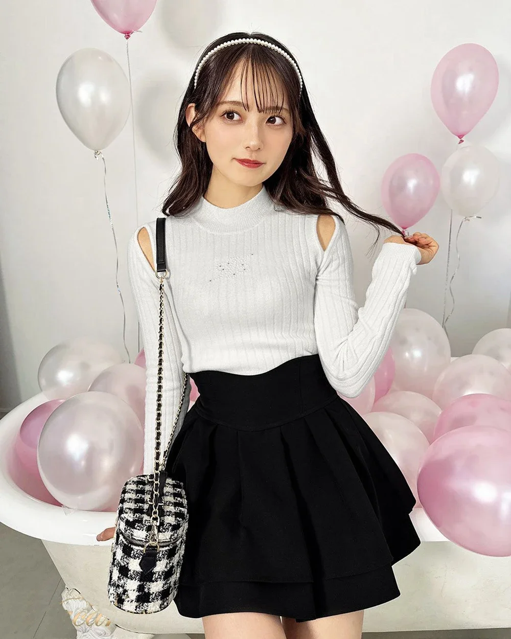Japanese Style Mini Skirts for Women Mine Mass-Produced Sweet Black Skirt Culottes Autumn Summer Ruffled Pleated Short Skirt