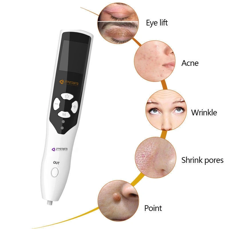 

2024 Latest Ozone Fibroblast PAA Plasma Pen For Eyelid Face Lifting Wrinkle Spot Mole Freckle Removal Skin Care CE