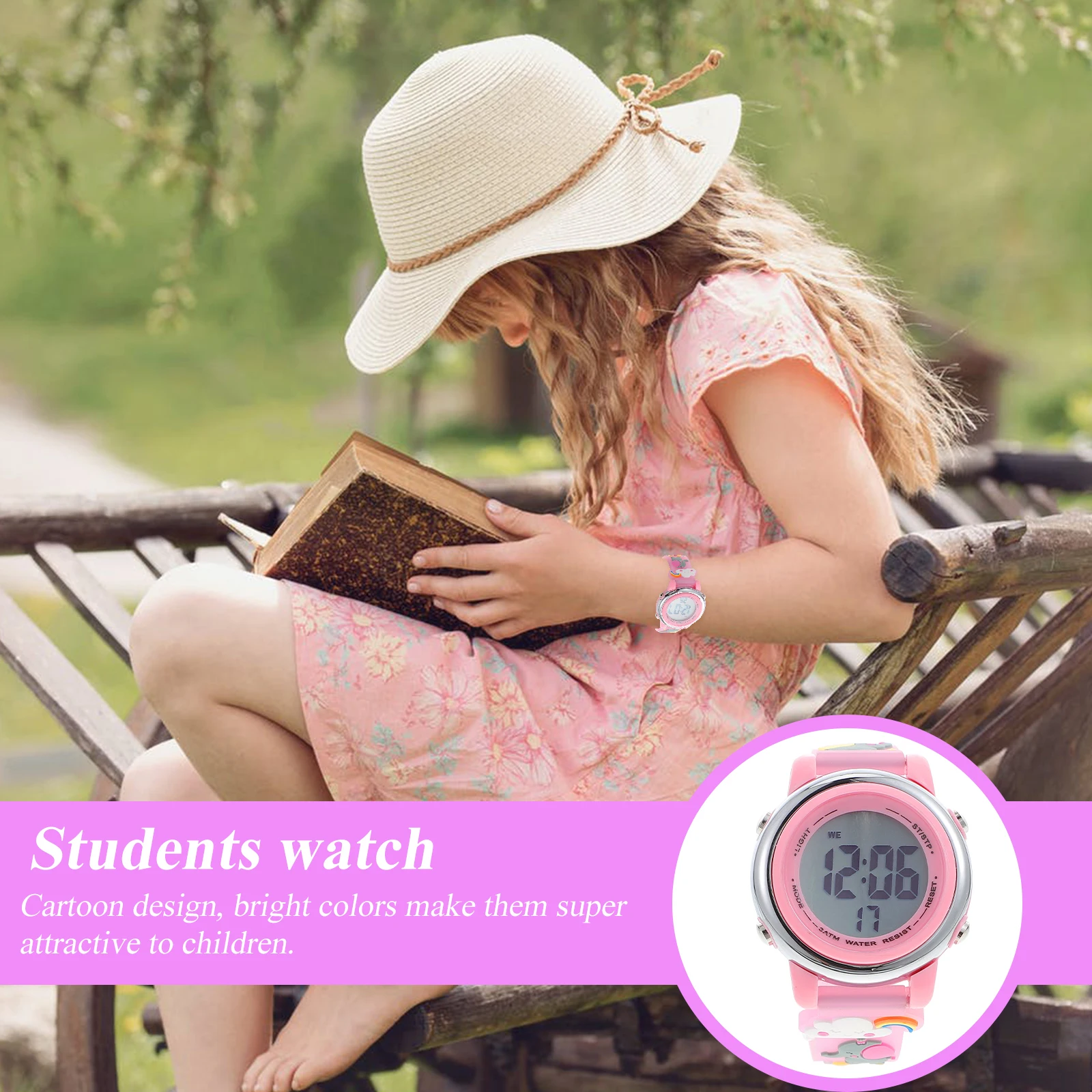 

Toddler Wrist Watch Children's Waterproof Electronic Boys Watches Kids for 5-7 Man Digital
