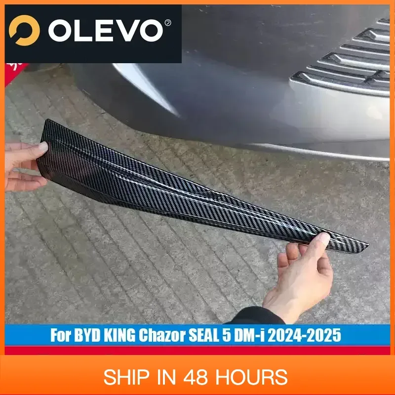 

New For BYD KING Chazor SEAL 5 DM-i 2024 2025 Front bumper corner protector made of ABS material for exterior protection