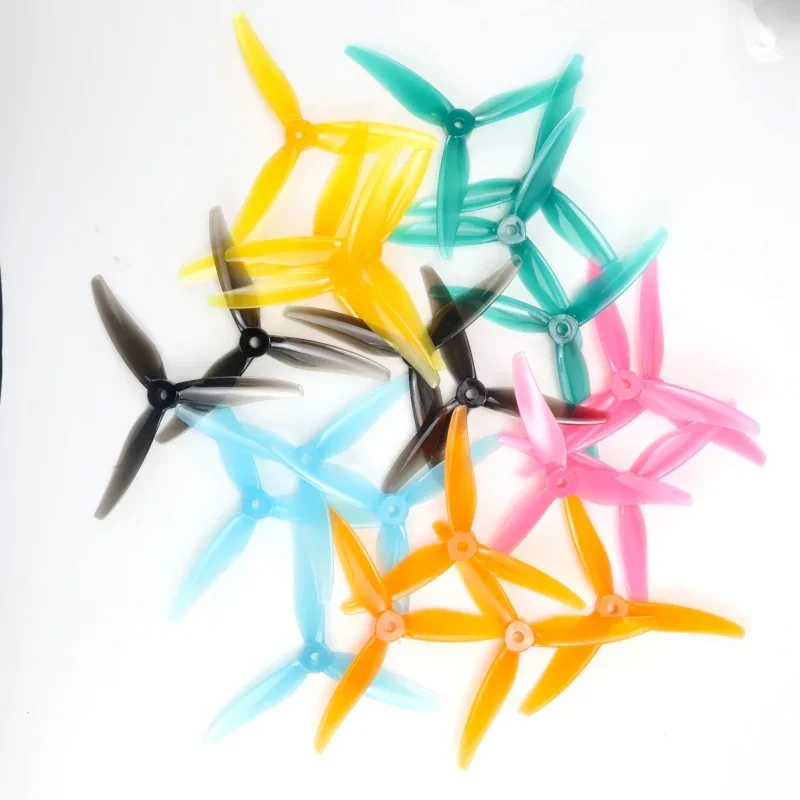 4 Stück blauer 51466 Gemfan Hurricane MCK V2 3-Blatt-PC-Propeller 2CW+2CCW für 2207-Motor, DIY-Teile für RC FPV Freestyle 5-Zoll-Drohnen – Detail 5
