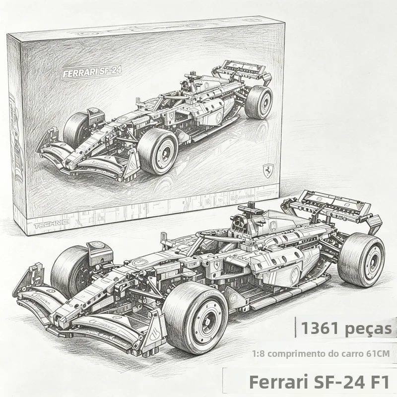 modele-de-voiture-de-course-f1-sf24-a-assembler-jouet-mecanique-cadeau-d'anniversaire-pour-garcons-blocs-de-construction-de-voiture-de-course-plastique-abs