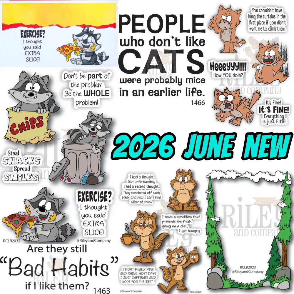 

Stressed Out Hank 2026 Metal Cutting Dies and stamps DIY Scrapbooking Card Stencil Paper Cards Handmade Album Stamp Die Sheets