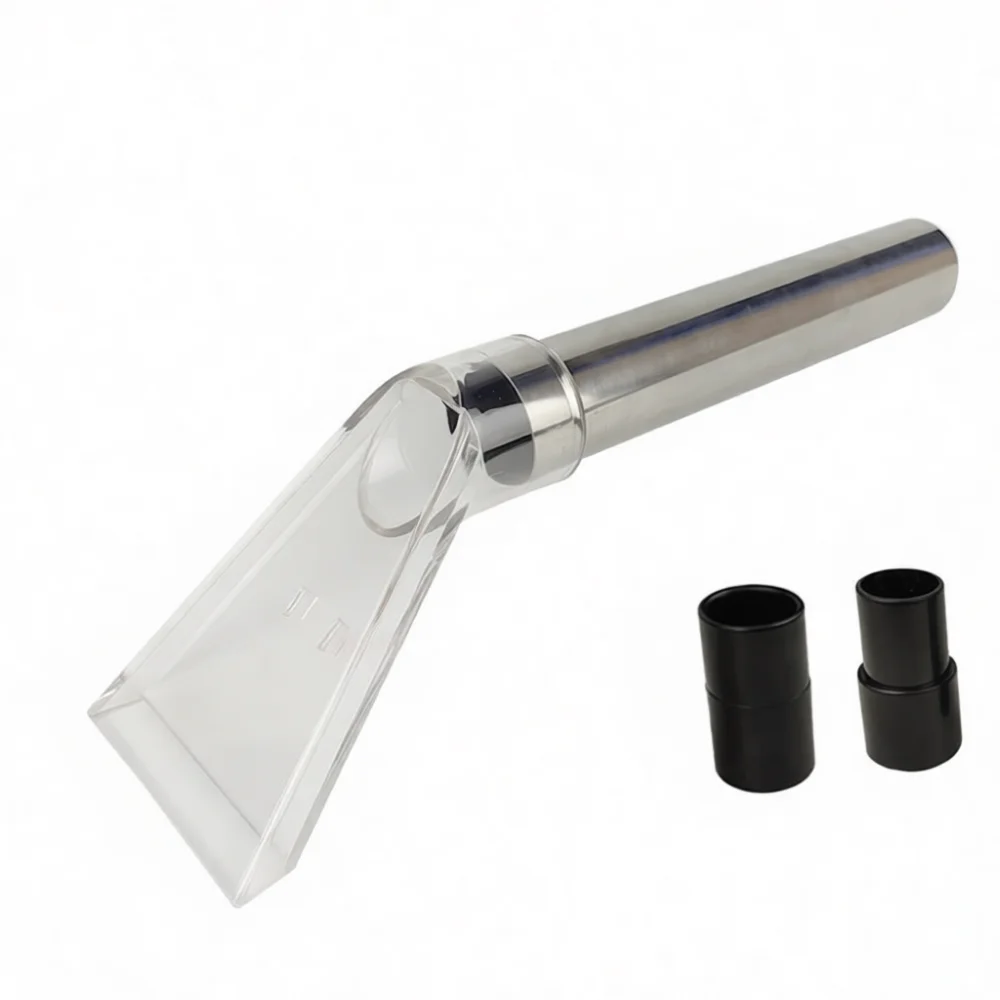 For For Jeliba Vacuum Cleaner Transparent Triangular Suction Head Upholstery Extractor Tool Fabric Sofa Carpet Cleaning Nozzle