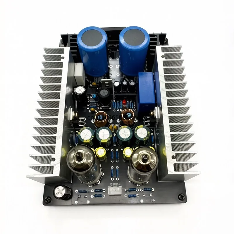 

Плата гибридного лампового усилителя LM1875 (предусилитель и усилитель мощности), превосходящая 1969 год