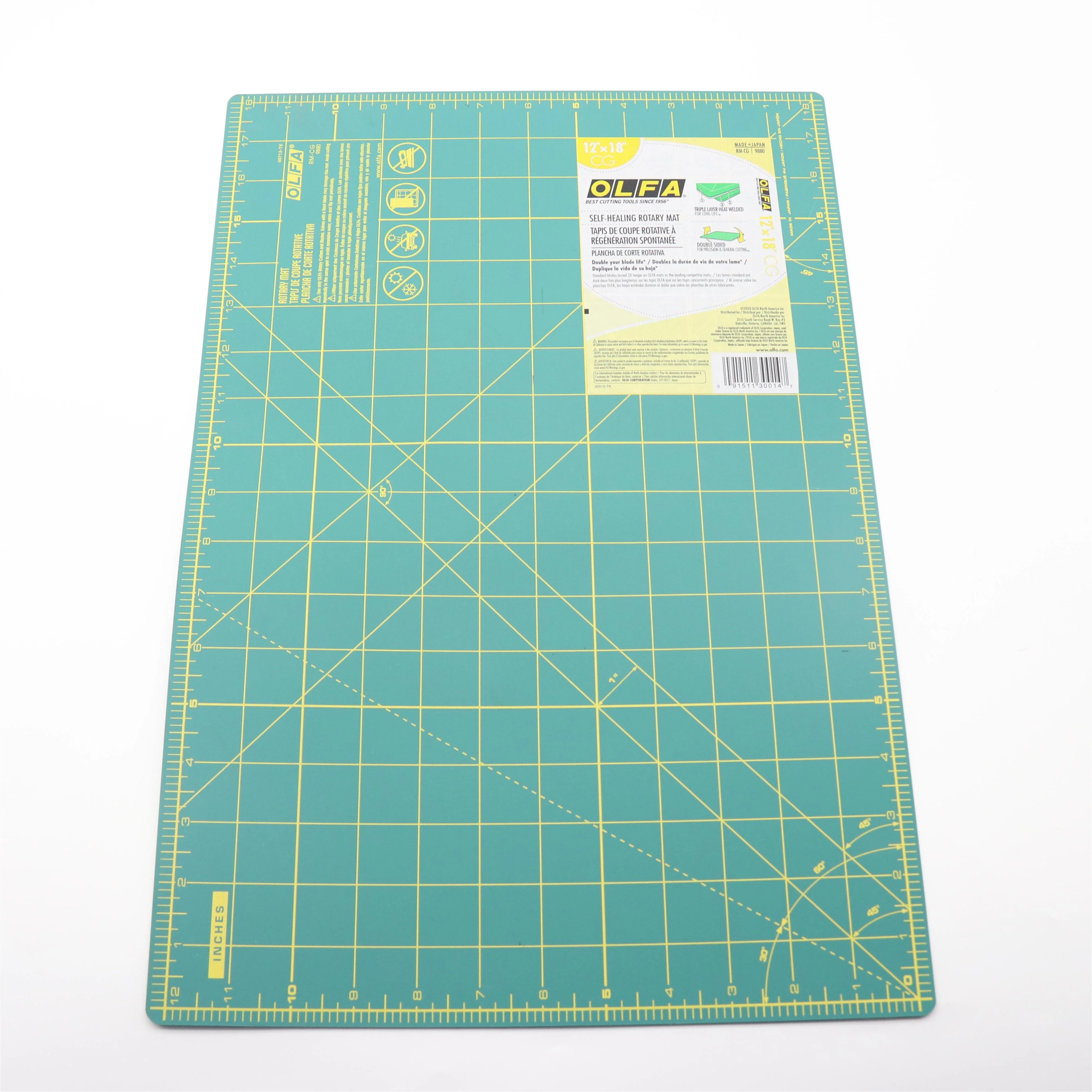 Olfa Cutting Mat Self Healing Double Sided With Grid For Sewing Quilting DIY Designed For Crafter Multi Size Free Shipping