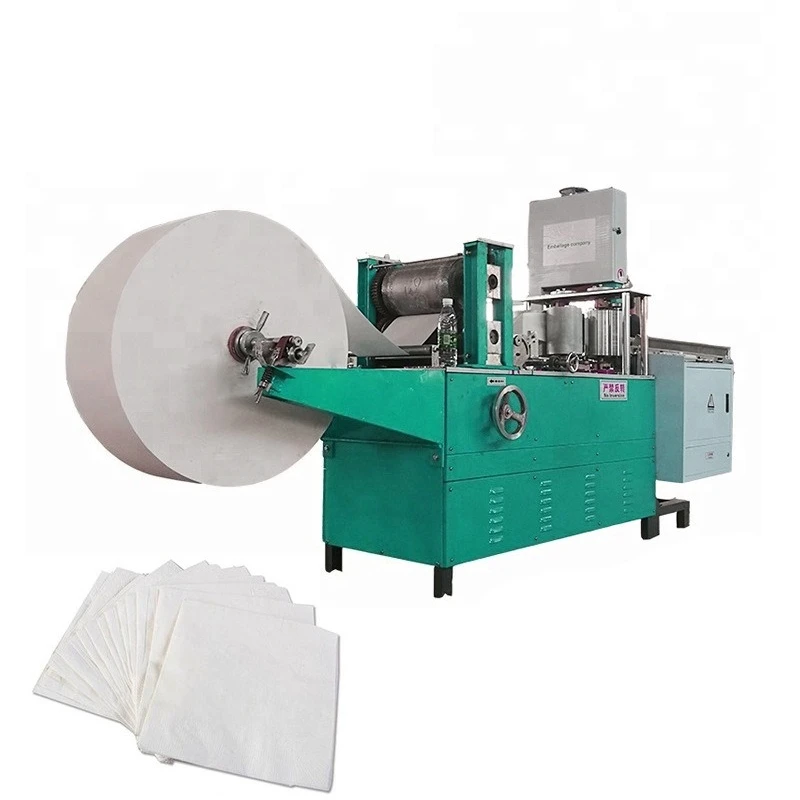 Automatic napkin machine, tissue machine, tissue paper drawing folding machine