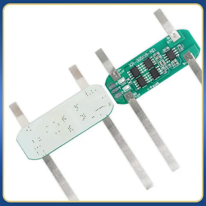 1Pc 18650 Lithium Battery BMS 3S 12.6V 5A 10A – Welding Nickel for DIY 8.4V 12V Li-ion Battery Pack, Protection Board