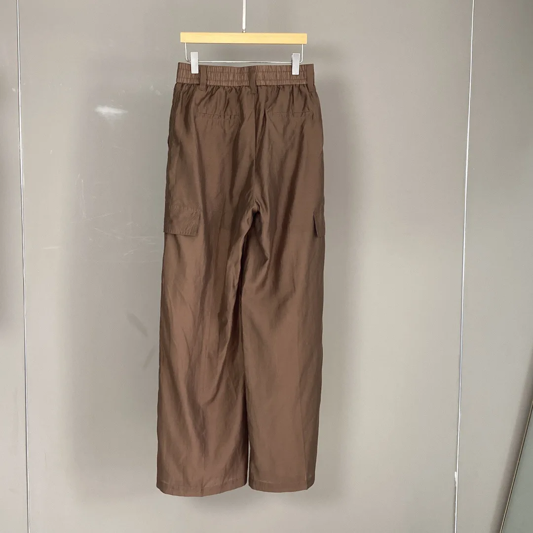 

25 Spring And Summer New Workwear Wide-Leg Quick-Drying Casual Pants Sports Straight Women'S Comfortable And Versatile