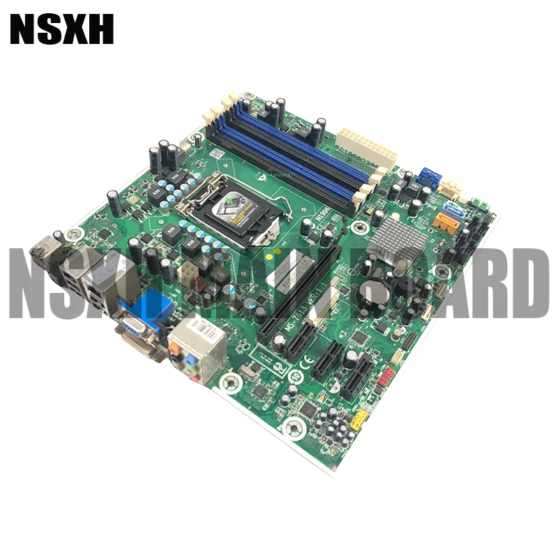 

614494-001 3130 7100 Motherboard MS-7613 VER:1.1 612500-001 LGA 1156 DDR3 Mainboard