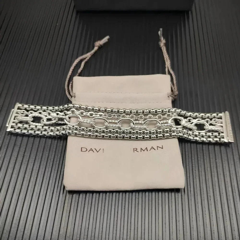 

2025 New DY Bracelet Fashionable Simple Temperament Couple Bracelet Daily Wear Beaded Bracelet Men and Women Can Wear