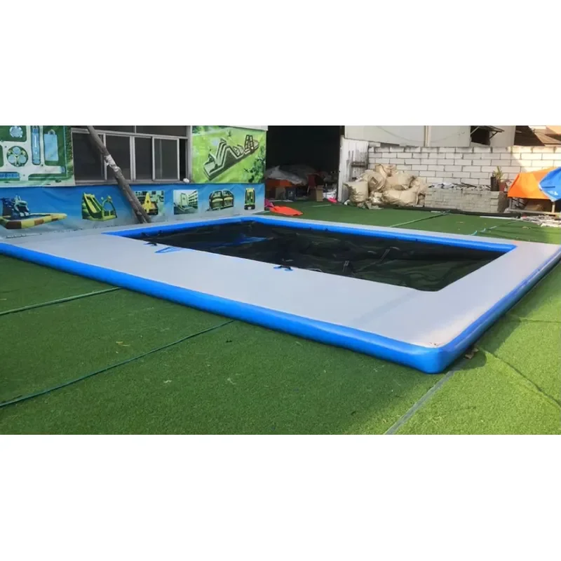 Fishing Platform Prices Inflatable Floating Ocean Sea Swimming Pool With Jellyfish Net