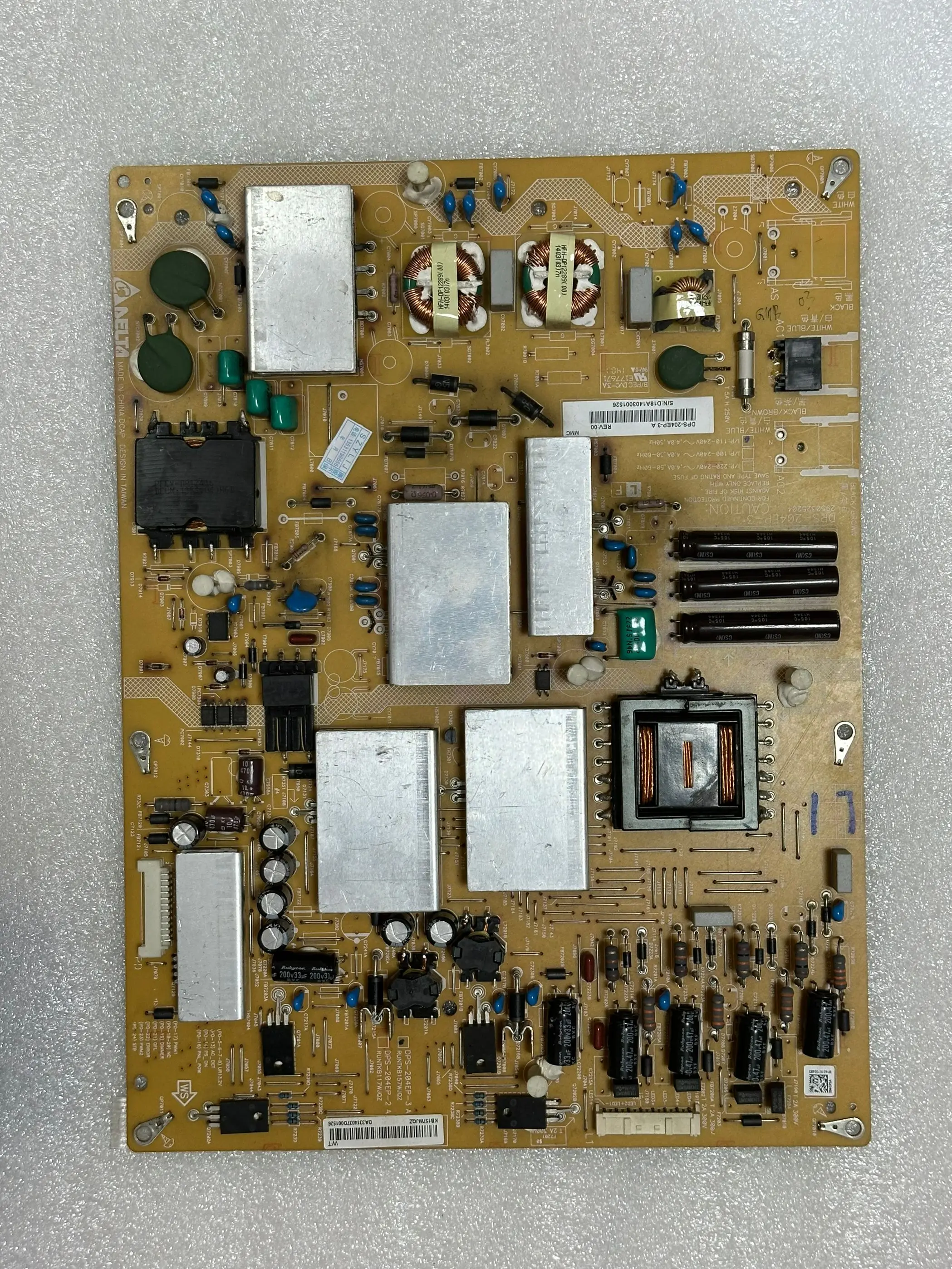 

Original LC-60LX850A /60LX960A power board DPS-204EP-3 RUNTKB157WJQZ