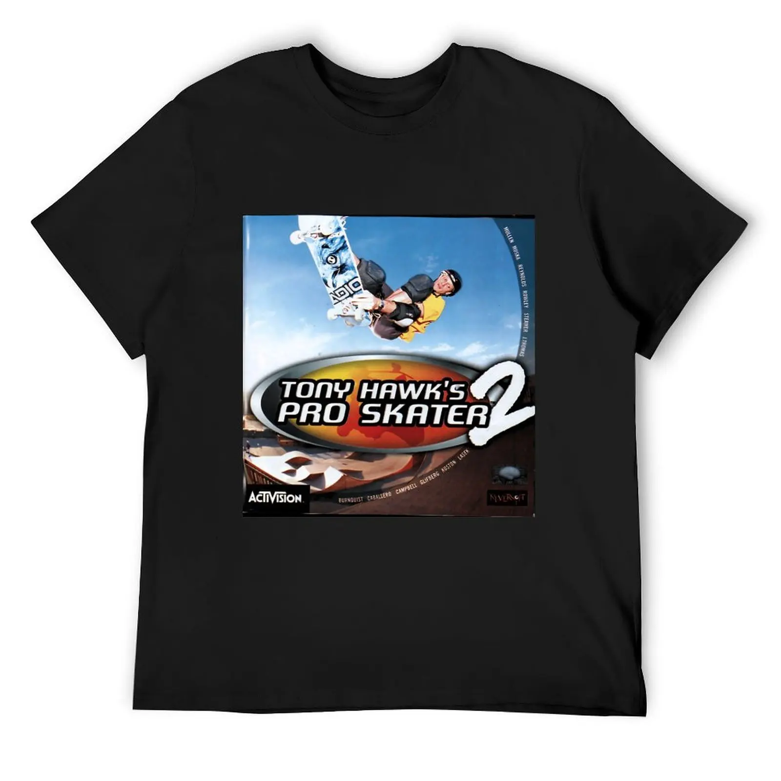 

Tony Hawk Pro Skater 2 T-Shirt plus sizes shirts graphic tees T-shirts man workout shirts for men