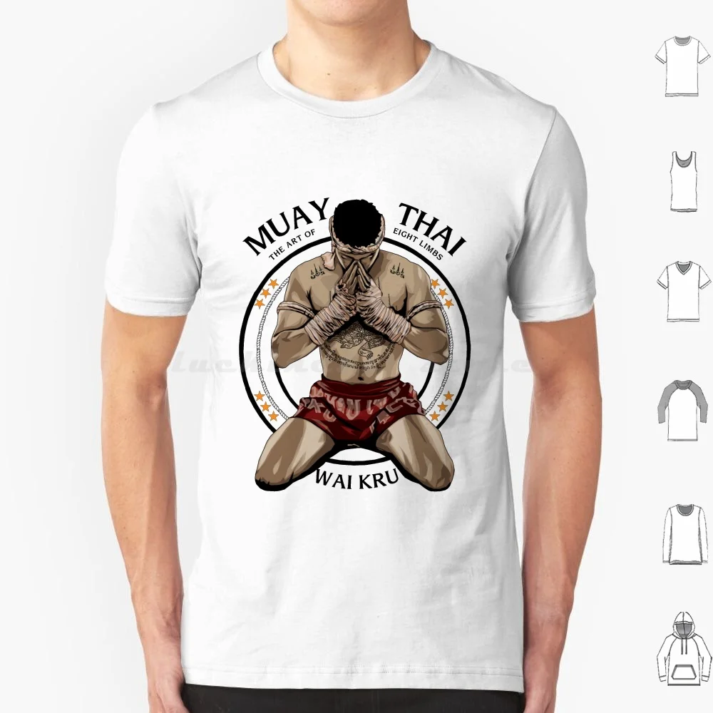 Muay Thai Wai Kru T Shirt Men Women Kids 6xl Muay Thai Boxing Kickboxing Thailand Boxer Sakyant Wai Kru Mixed Martial Arts