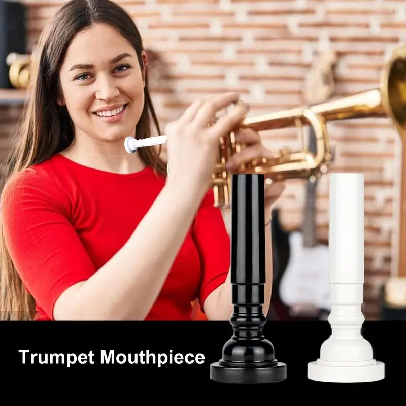 Trumpet Mouthpiece 7C Trumpet Accessories 2 Pieces Trumpet Mouthpiece Connector Professional Trumpet Instrument Accessories