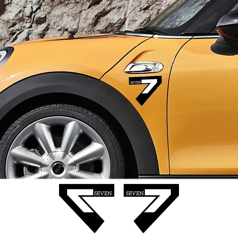 2Pcs Car Fender Sti… - image