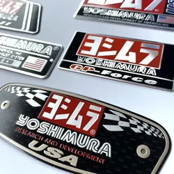 二輪車用アルミニウム接着剤,ヨシムラ,2つのブラザー,ナロー,3D cfモト用の耐熱性ステッカー