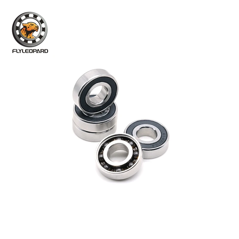 1pcs S6001RS 12x28x8mm Stainless Steel Hybrid Ceramic Bearing ABEC-9 Corrosion Resistant for Mountain Bike Hub 6001-2RS