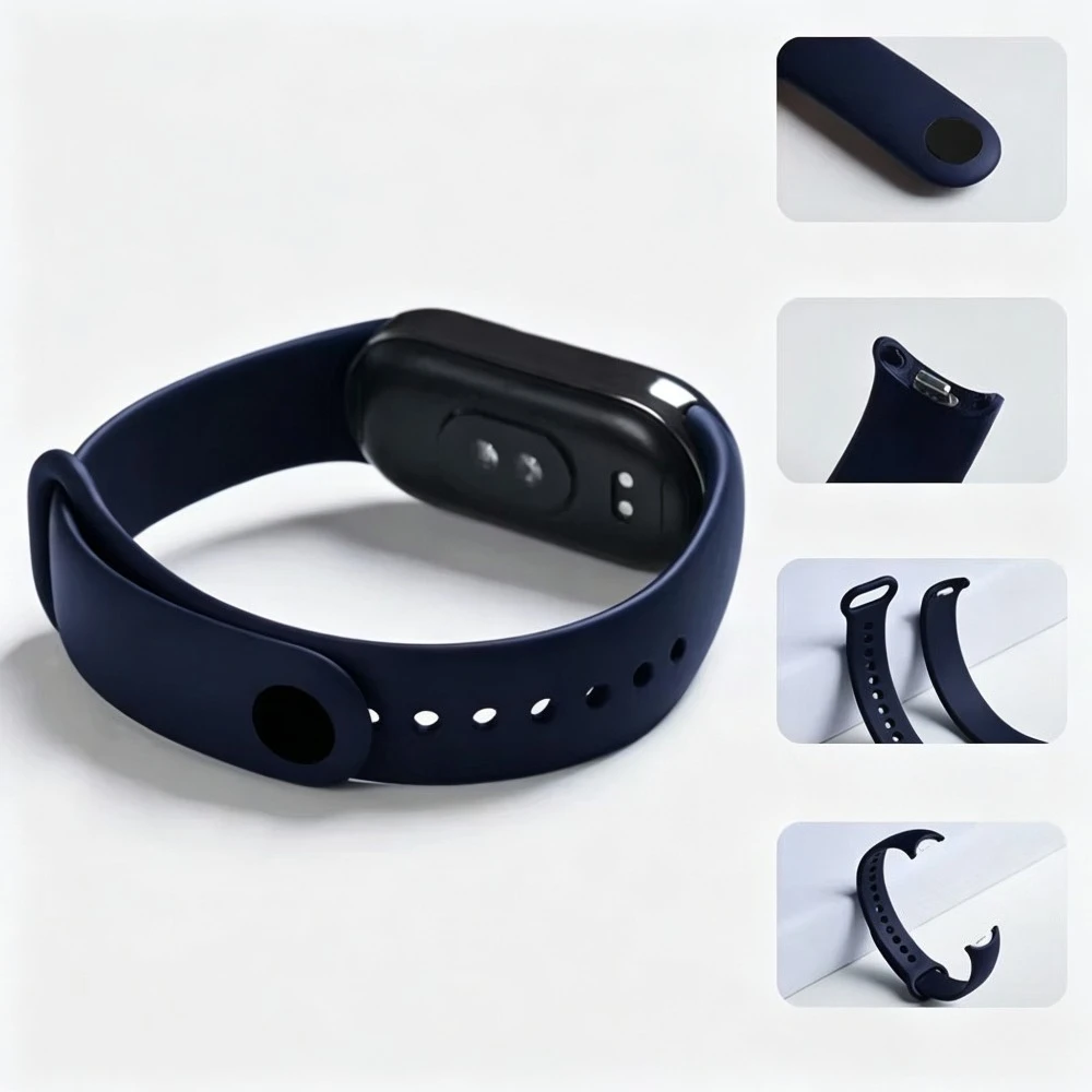 Armband für Xiaomi Mi Band 10 9 8 NFC MiBand 10 Ersatzband Correa Silikon Sport-Armband Pulsera Mi Band 10 Uhrenarmband – Detail 10