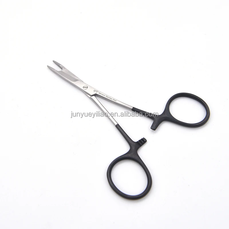 

German Grade Gillies Needle Holder With Scissors Super Fine