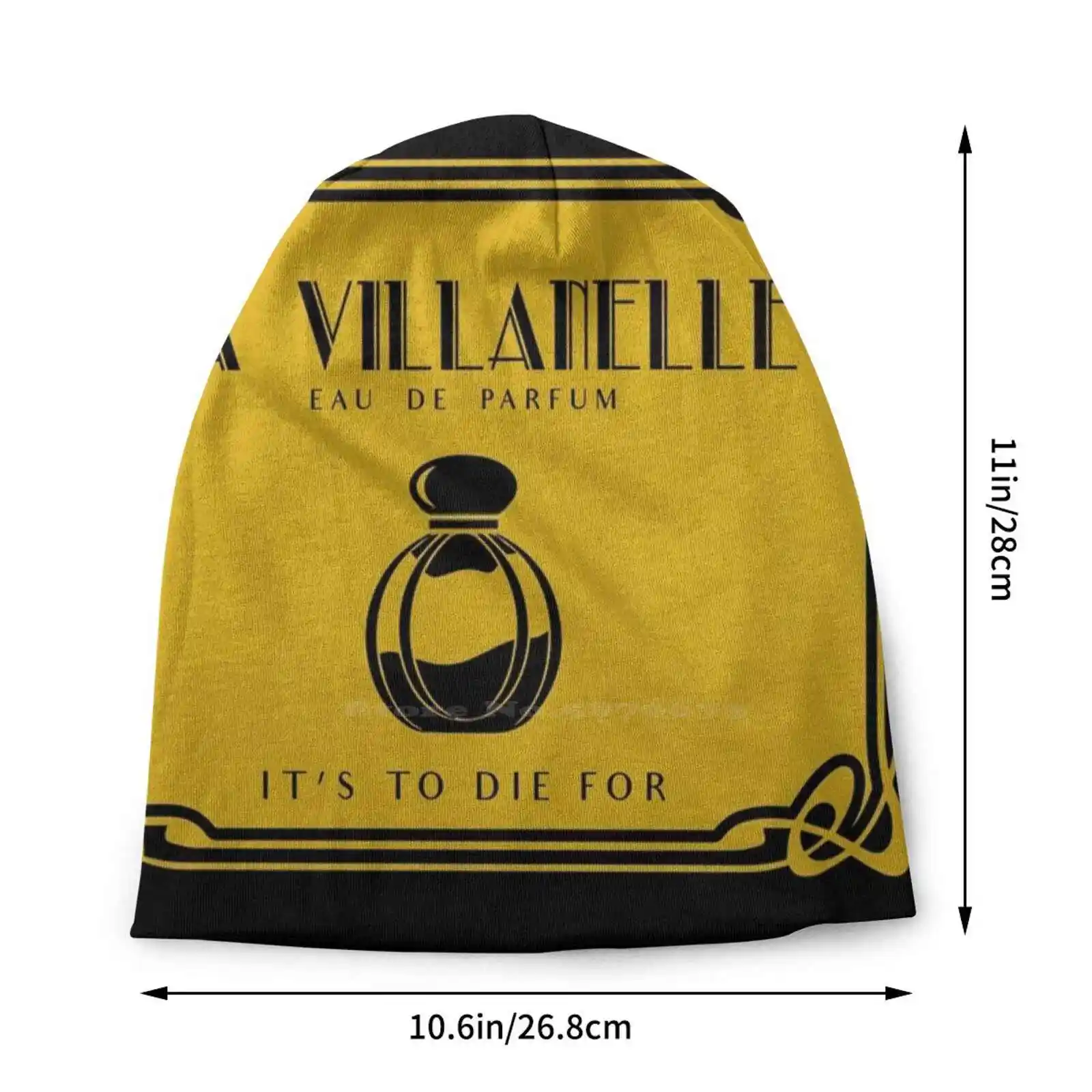 La Villanelle Knitted Hat Warm Beanie Outdoor Caps Killing Eve