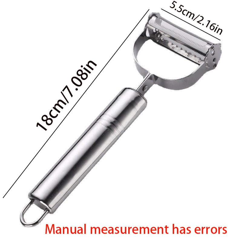 Stainless Steel Vegetable Slicer Multifunctional Potato Carrot Cucumber Grater Julienne Peeler Fruit Vegetable Peeler Kitchen Cu