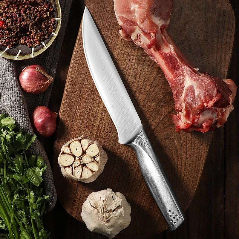 PLYS Boning Knife Stainless Steel Integrated Butcher Knife Commercial 2-piece Meat Cleaver Set Professional Chef Knife