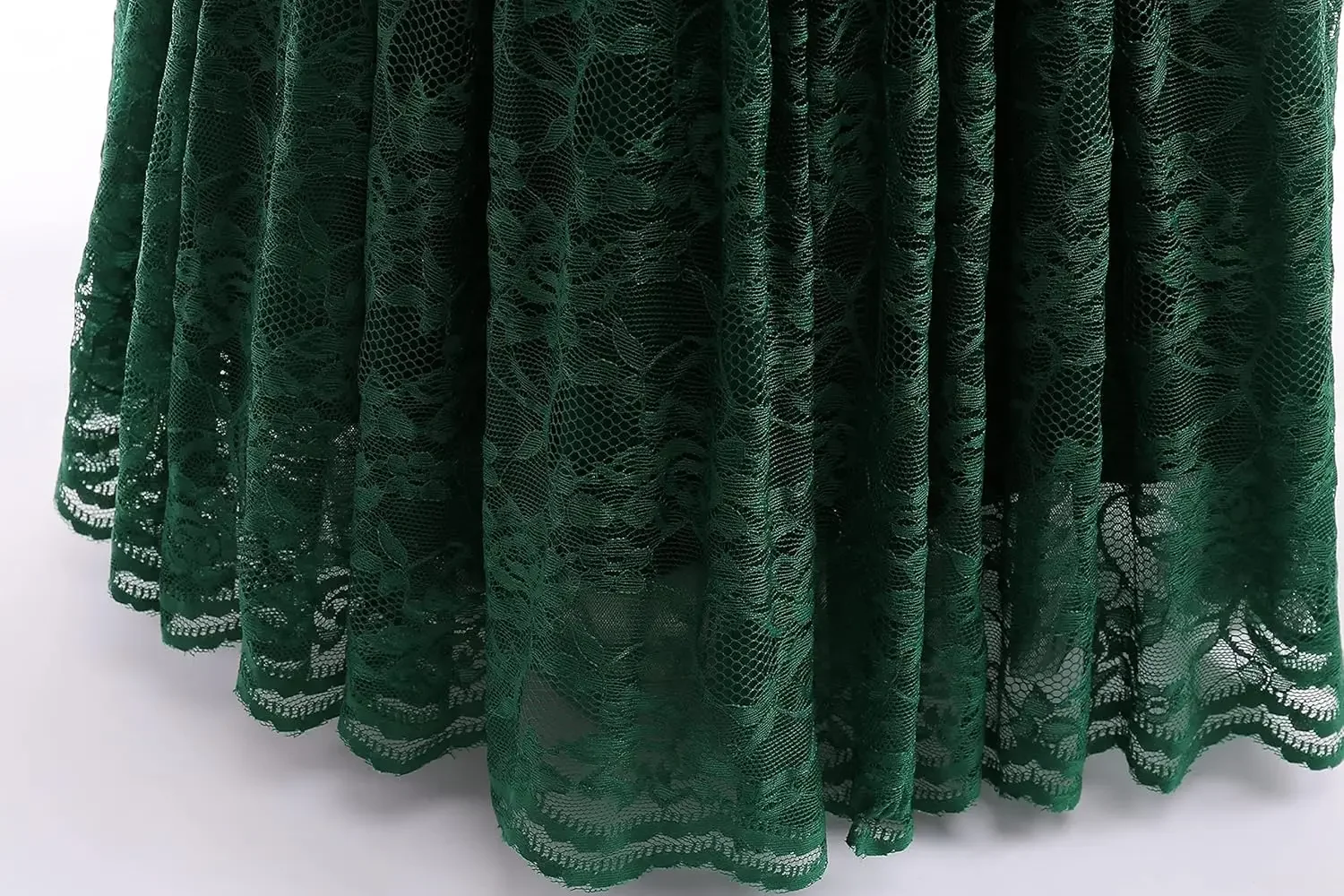 Ball Gown Girls Party Dress Full Lace Flower Girls Dress Long A Line Bridesmaid Wedding Tulle Dresses Birthday Formal Party