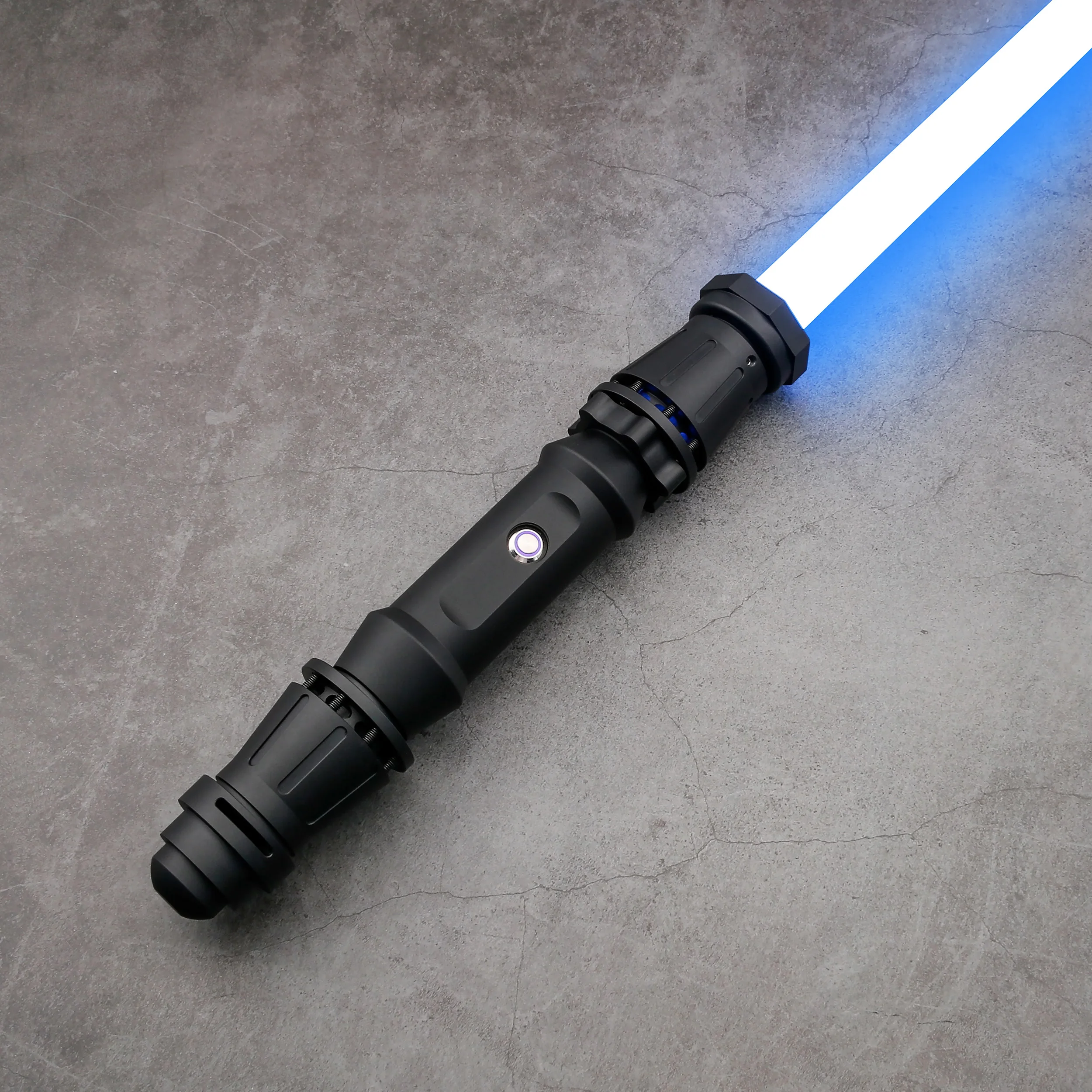 Txqsaber sabre de luz rey se duelo pesado skywalker espada laser balanço suave blaster foc metal punho lightsabre para brinquedos cosplay