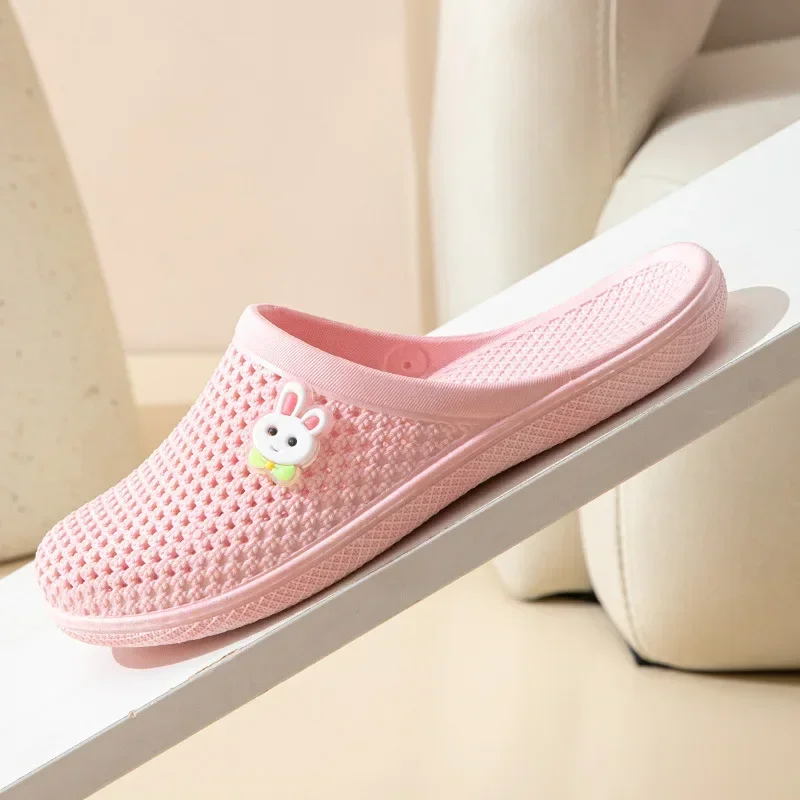 slipper slides  women shoes Soft sole non-slip hole slide flat  шлепанцы женские летние на платформе  zapatos de mujer