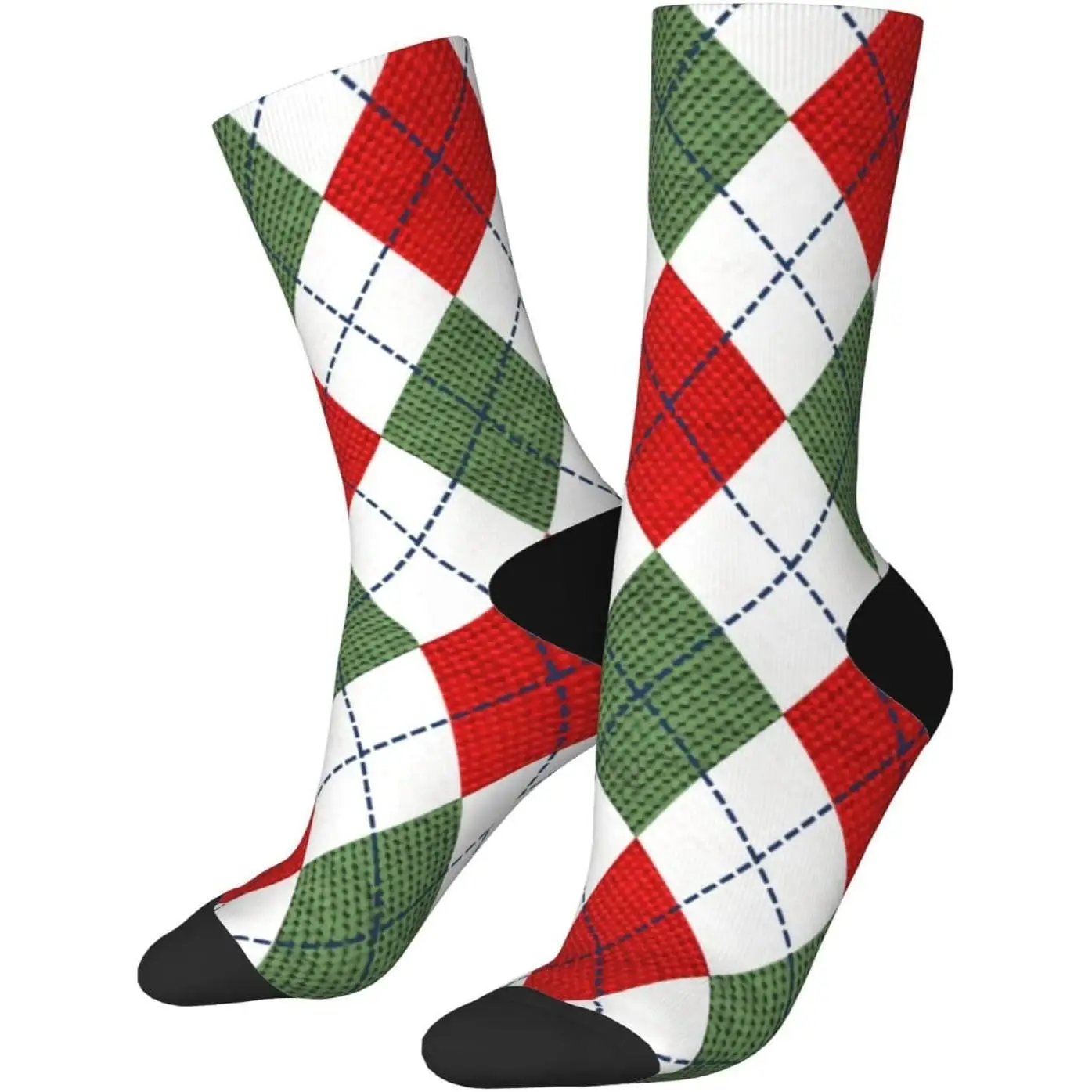 

Ugly Christmas Sweater Holidays Season Festive Socks For Men Women Gifts Unisex Novelty Casual Dress Socks