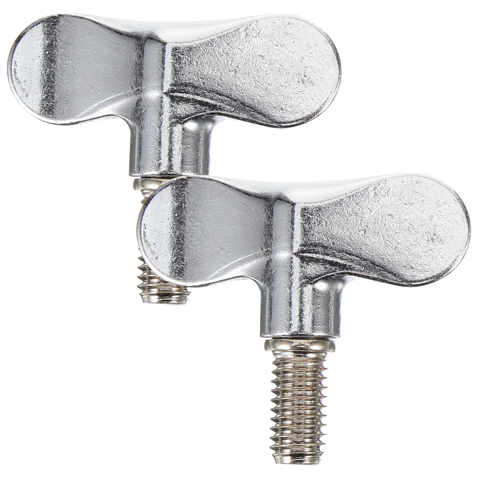 

2pcs Drum Stand Wing Screw Metal Cymbal Nuts Percussion Instrument Accessories Adjustable Butterfly Button Drum Set Cymbal Tools