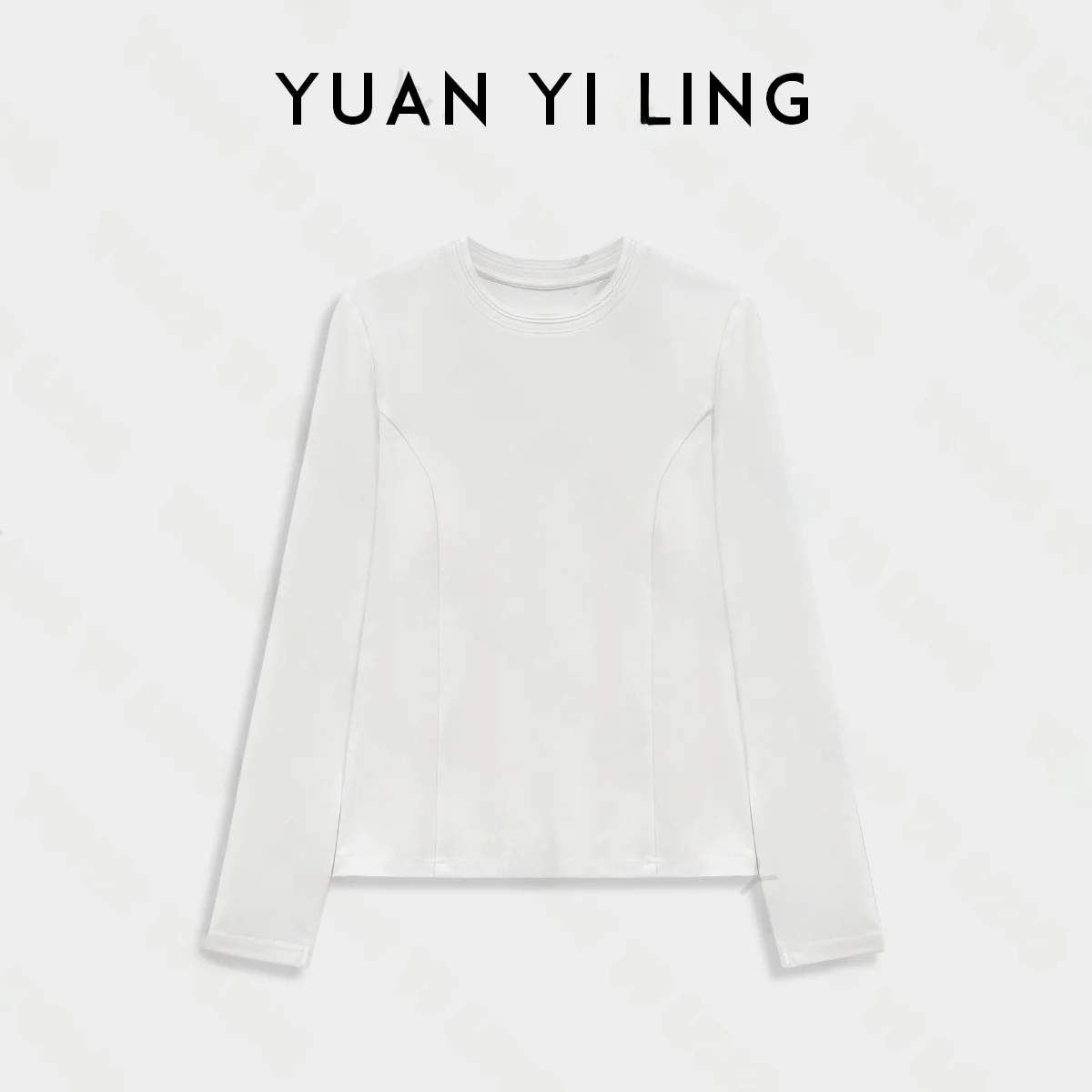 

Upgraded Comfortable Long Sleeve Pure Color Acetate Material Women's Base Layer T-Shirt Spring 2026 Fashion Hanfu Set