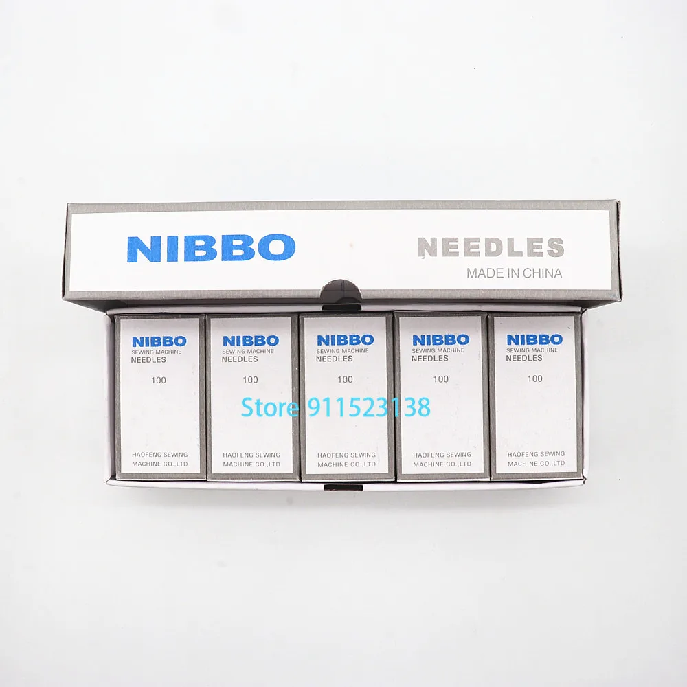 500 Pcs Genuine NIBBO Sewing Needle UYX128GAS 65/9 70/10 75/11 80/12 90/14 100/16 110/18 For Industrial Sewing Machine